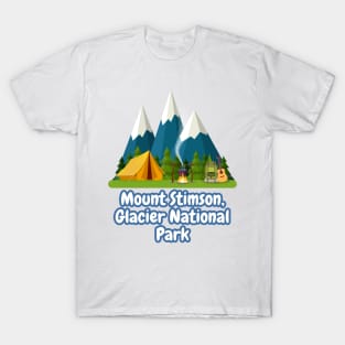 Mount Stimson, Glacier National Park T-Shirt